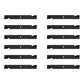 Qty 12: Notched High-Lift Mower Blade
 Fits Ariens Replaces 08899100
