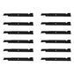 Qty 12: Notched High-Lift Mower Blade
 Fits Ariens Replaces 08899100