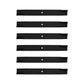 (6) Medium Lift Blades Fits Toro Groundsmaster 106-0629 108-1124 44-6250
