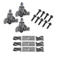 50" Blade Kit w/ Spindles & Mounting Bolts Fits AYP Replaces 137380