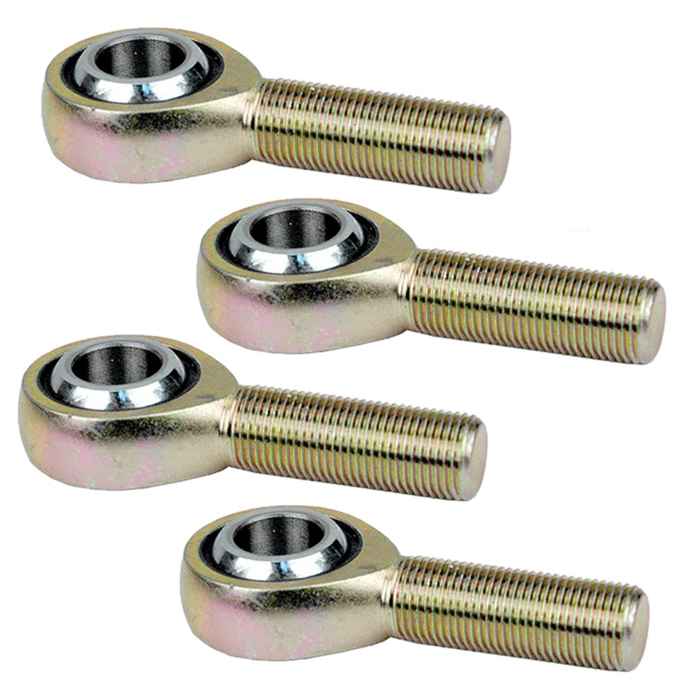 QTY 4: 18 Male Rod End
 Fits Exmark Replaces 1-633029