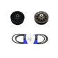 Deck Belt w/Pulleys 
 Fits AYP Replaces 130969 Made with Aramid