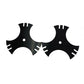 Qty. 2: Tri Point Edger Blade  Fits Troy Bilt Replaces 781-0748