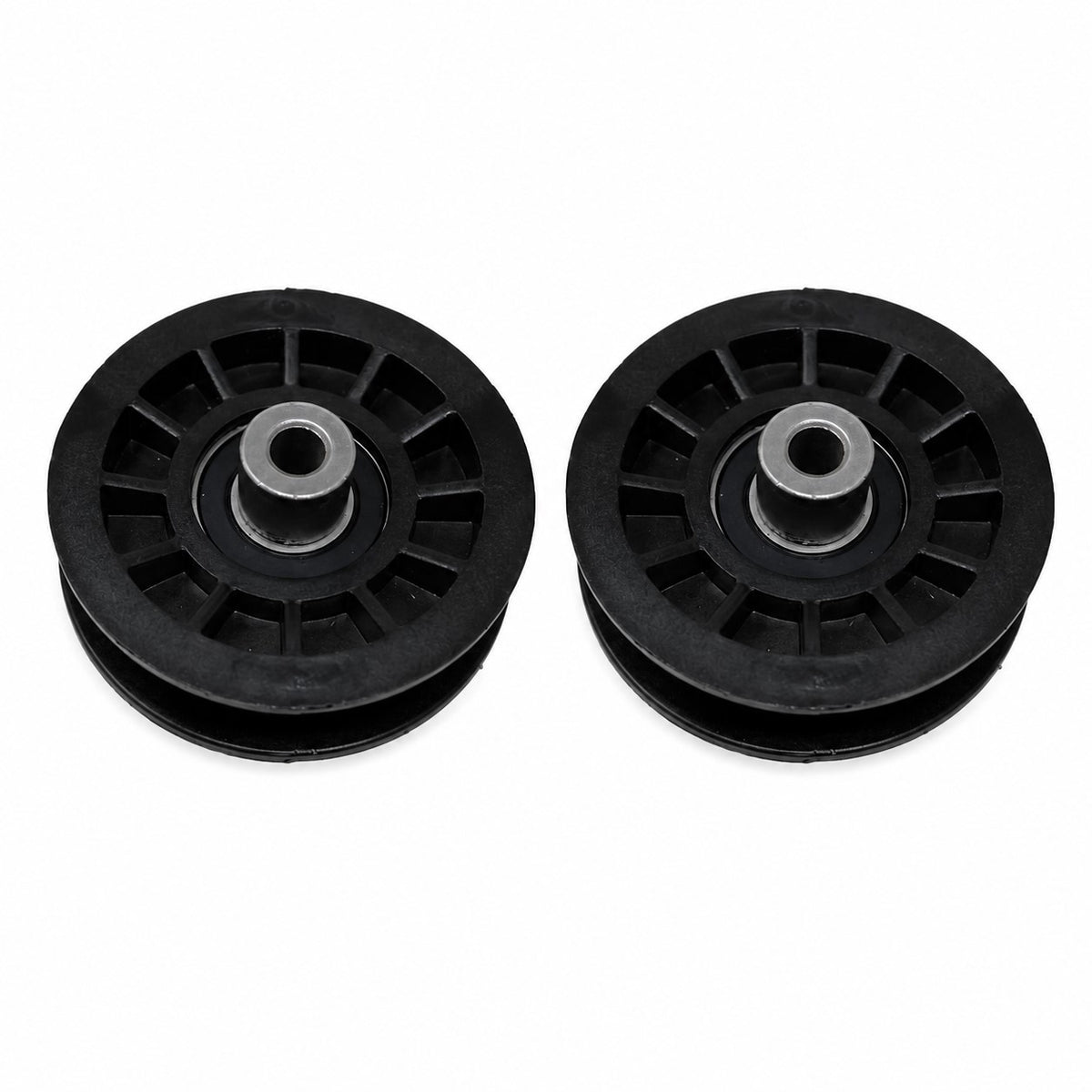Qty. 2: Flat Idler Pulleys Fits Snapper Replaces 705080