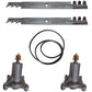 127843 42" Deck Rebuild Kit Fits AYP 42" Mower Decks Made with Aramid