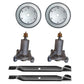 127843 Spindles, Blades, & Pulleys Fits Craftsman 46", 48" and 54" Decks
