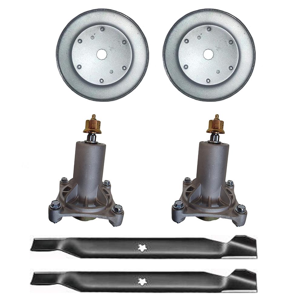 Spindles, Blades, & Pulleys Fits Husqvarna Replaces 192870
