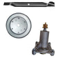 Spindle, Blade and Pulley Fits AYP Replaces 21546095