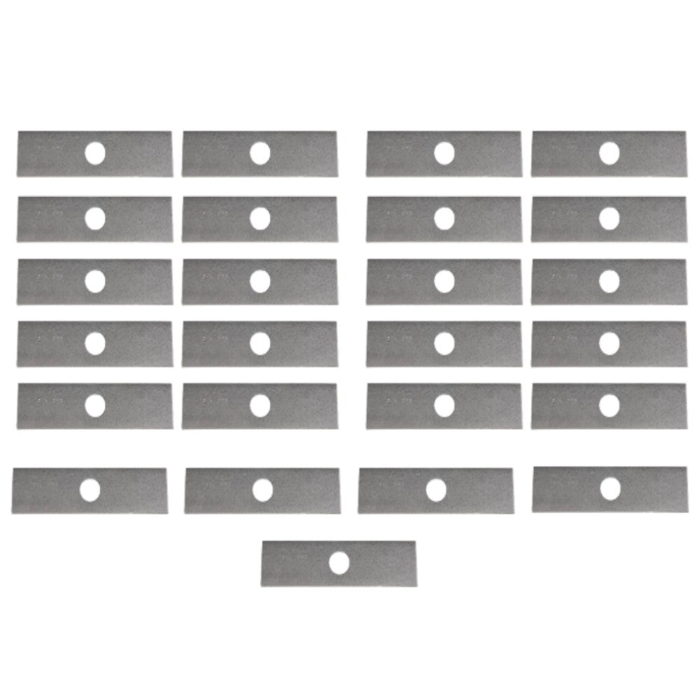 Qty 25: Edger Blade
 Fits Ryobi Replaces 613223-NotHeatTreated