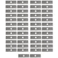Qty 50: Edger Blade
 Fits Green Machine Replaces 237001-NotHeatTreated