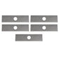 Qty 5: Edger Blades  Fits Stihl Replaces 4133 713 4101-NotHeatTreated