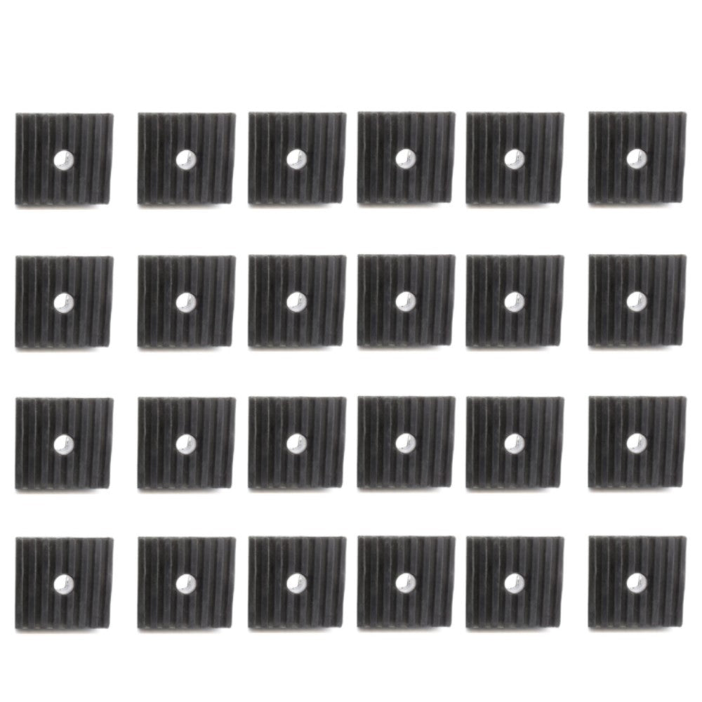 24 Anti Vibration Pads Air Compressor 4x4x1 HD Equipment Isolation Dampener