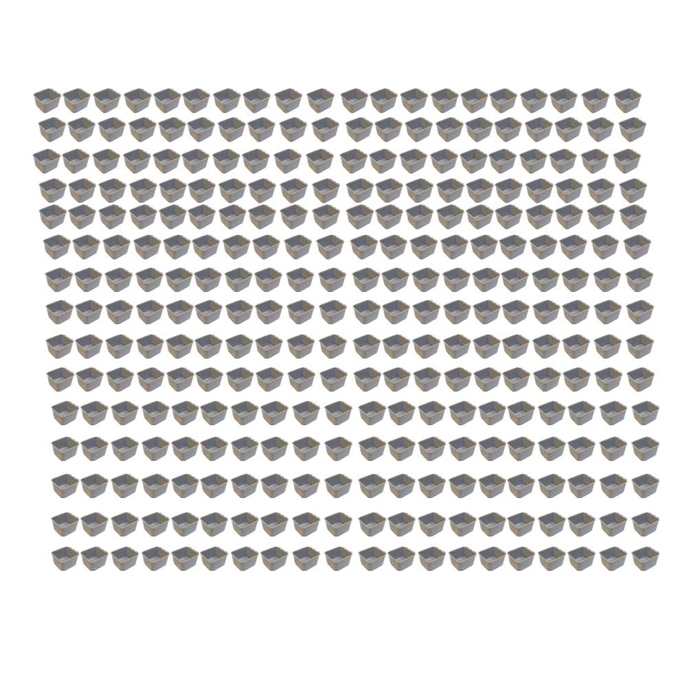 (300 Pack) Hanging Feed and Water Cage Cups - Holds 1 Pint /2 Cups / 16 Fl Oz