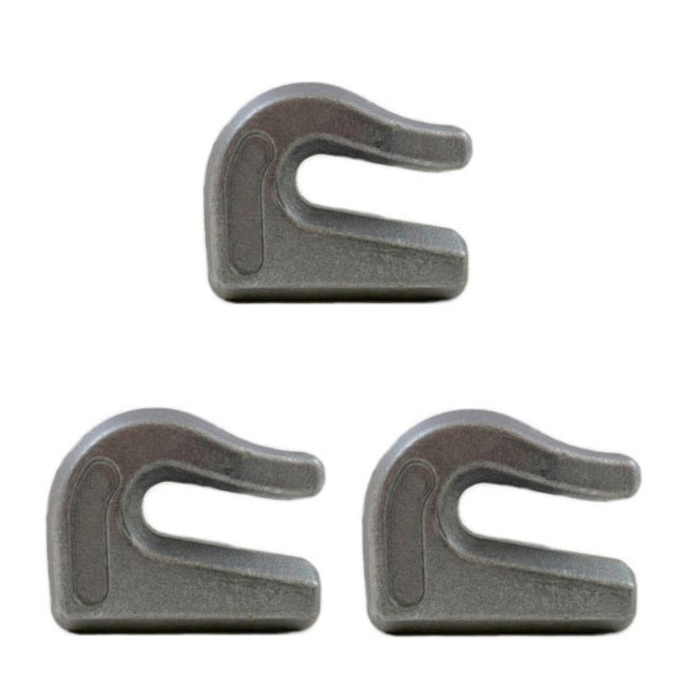 0900103 Pack of 3 New Aftermarket 5/16" Weld On Grab Chain Hooks G70 4700 WLL