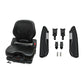 PV9003 Low-Profile Suspension Seat with Armrest Set Fits Bobcat S185 T190 E35