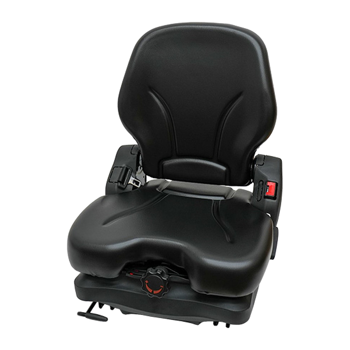 PV9003 HD Low-Profile Suspension Seat with Armrest Set Fits Universal Products
