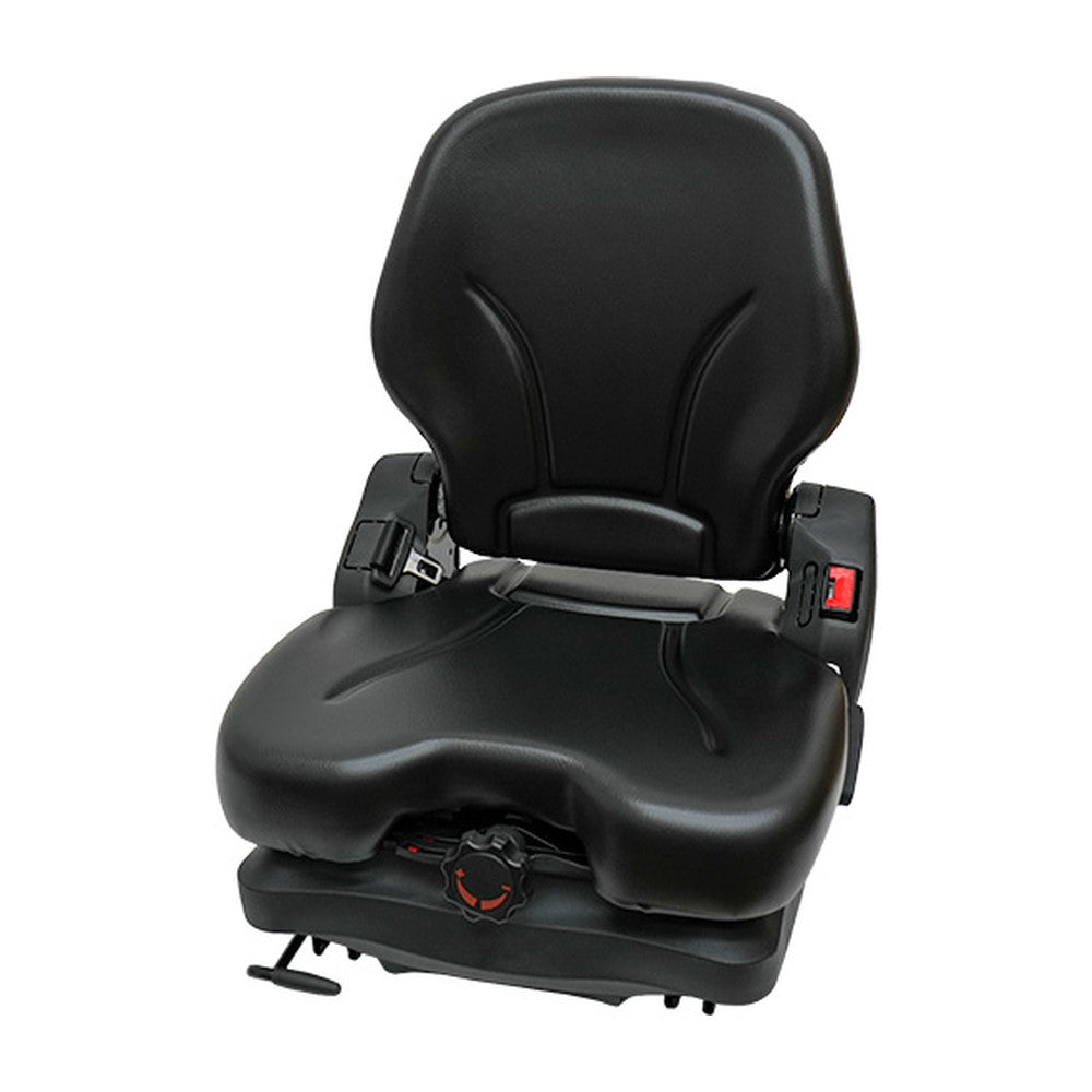 Low-Profile Mechanical Suspension Seat / Upper Backrest Fits John Deere Loader