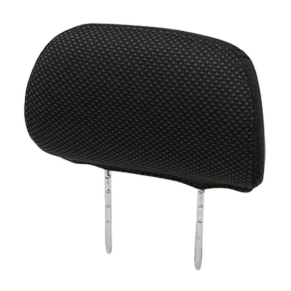 HD Black Fabric Mechanical Suspension Seat with Headrest for Backhoe Loaders