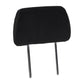 Premium Heavy-Duty Black Fabric Mechanical Suspension Seat w/ Matching Headrest