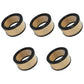 Set of (5) Air Filter Fits Kohler 10 thru 18 HP Magnum Engines (Vertical Shaft)