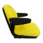 Yellow Uni Pro Bucket Seat with Armrests Fits John Deere Replaces 7947
