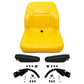 Yellow Uni Pro Bucket Seat with Armrests Fits John Deere Replaces 7947