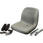 Gray Seat Fold Up Arm Rests for Gravely Ariens Fits Bobcat Bunton Country Clippe