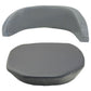 Grey Vinyl Seat Cushion Set 1041995M1 1032434M1 Fits Massey Ferguson 1080 150