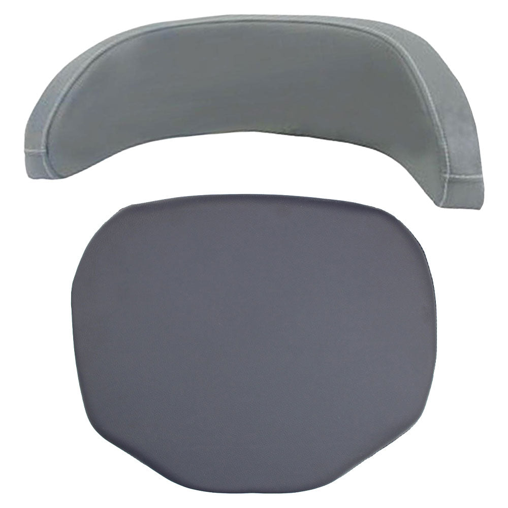 Grey Vinyl Seat Cushion Set 1041995M1 1032434M1 Fits Massey Ferguson 1080 150