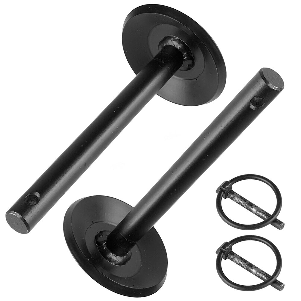 Pair of 5/8" Foot Snow Plow Blade Skid Shoes Fits ATV & UTV Models