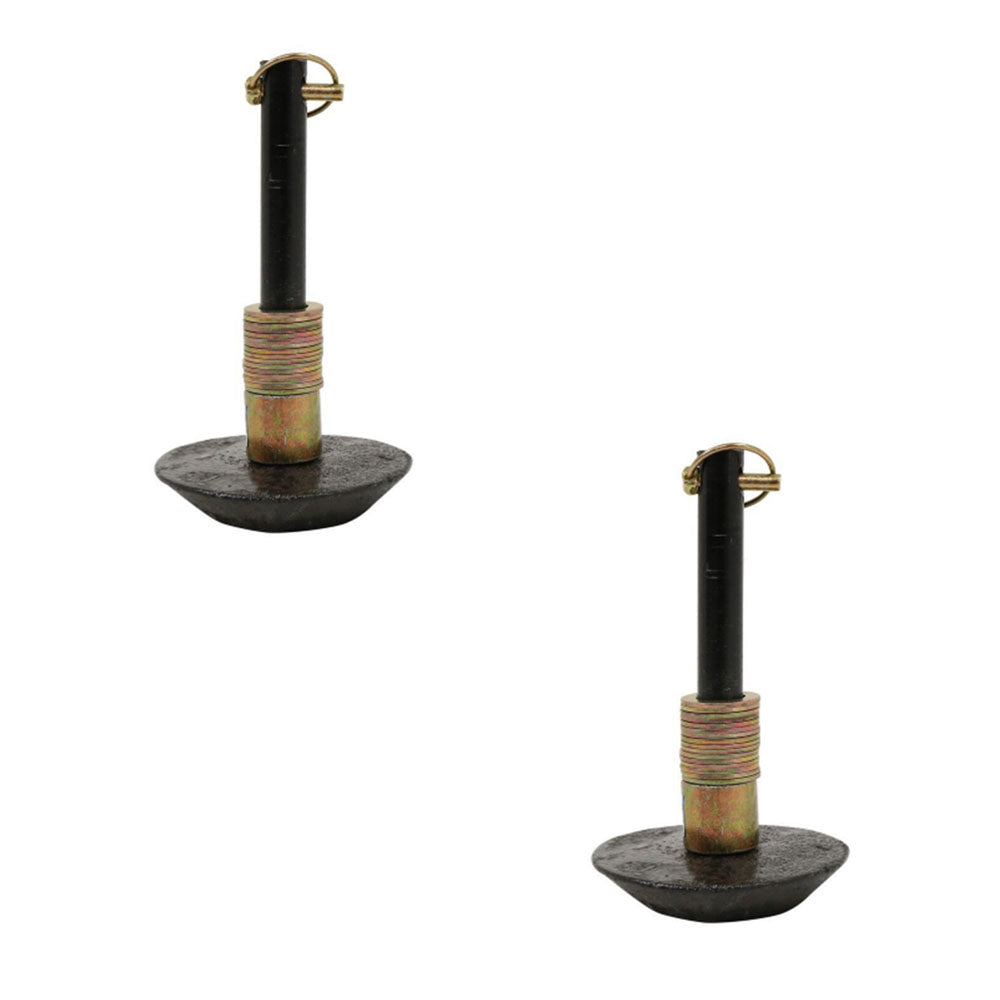 Qty 2: Heavy Duty Snow Plow Shoe Assembly Fits Western Replaces 49071