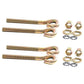 Qty 2: EYE BOLT KIT  Fits Boss Replaces 1304776