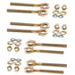 Qty 4: EYE BOLT KIT  Fits Boss Replaces 1304776