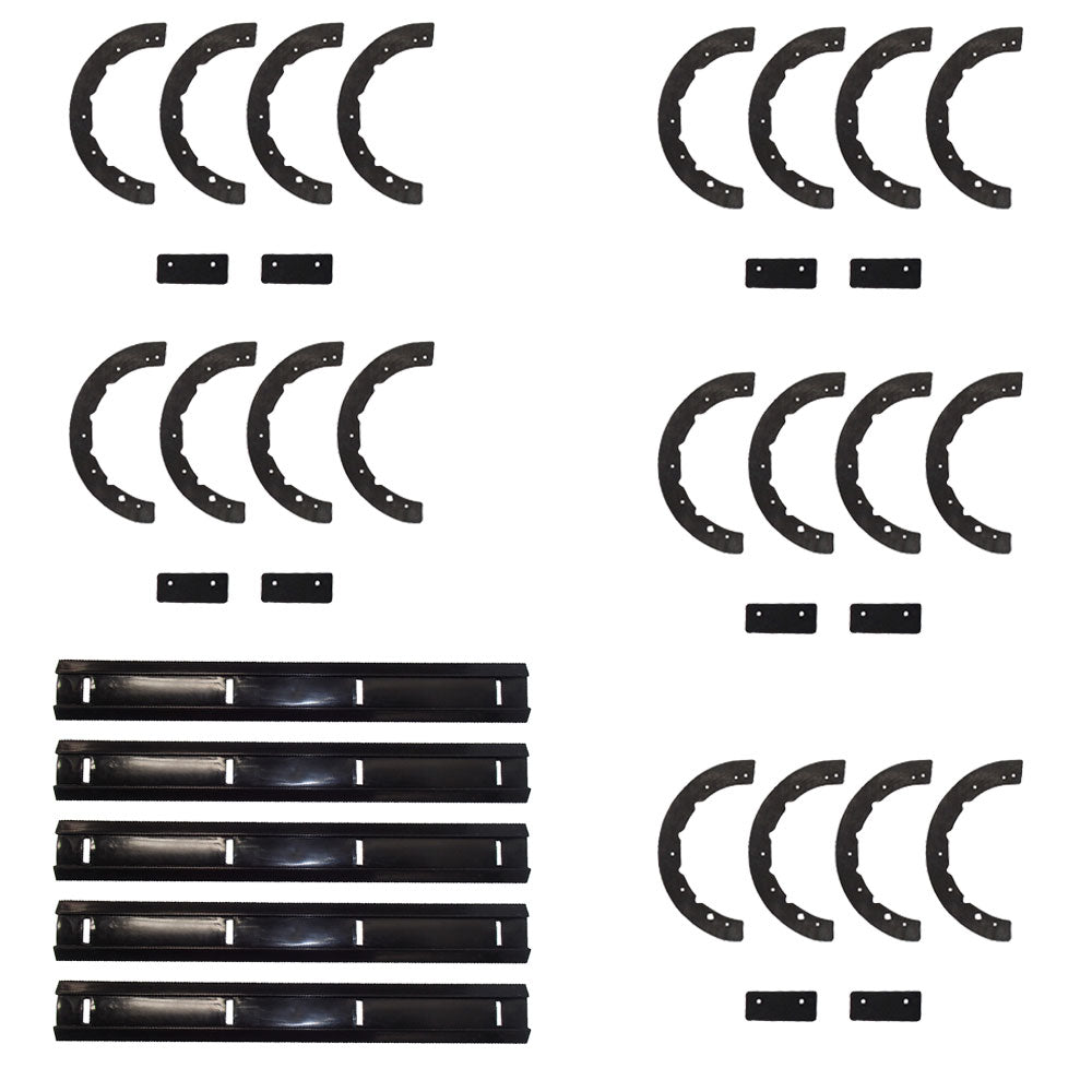 (5) Paddle Sets & Scraper Bars Fit MTD 2-Cycle Single Stage Snow Thrower/Blower