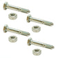 Qty 4: Shear Pin with Nut, 1-9/16" x 1/4"
 Fits John Deere Replaces A122156
