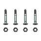 Qty 4: Shear Pin with Nut, 1-9/16" x 1/4"
 Fits Ariens Replaces 05907100
