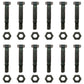 QTY 12: 2" x 5/16" Shear Pin with Nut
 Fits John Deere Replaces AM122156