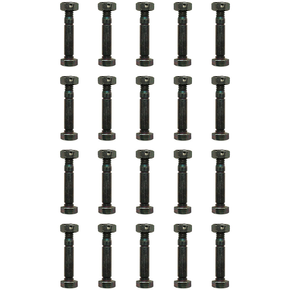 QTY 20: 2" x 5/16" Shear Pin with Nut
 Fits Ariens Replaces 510015