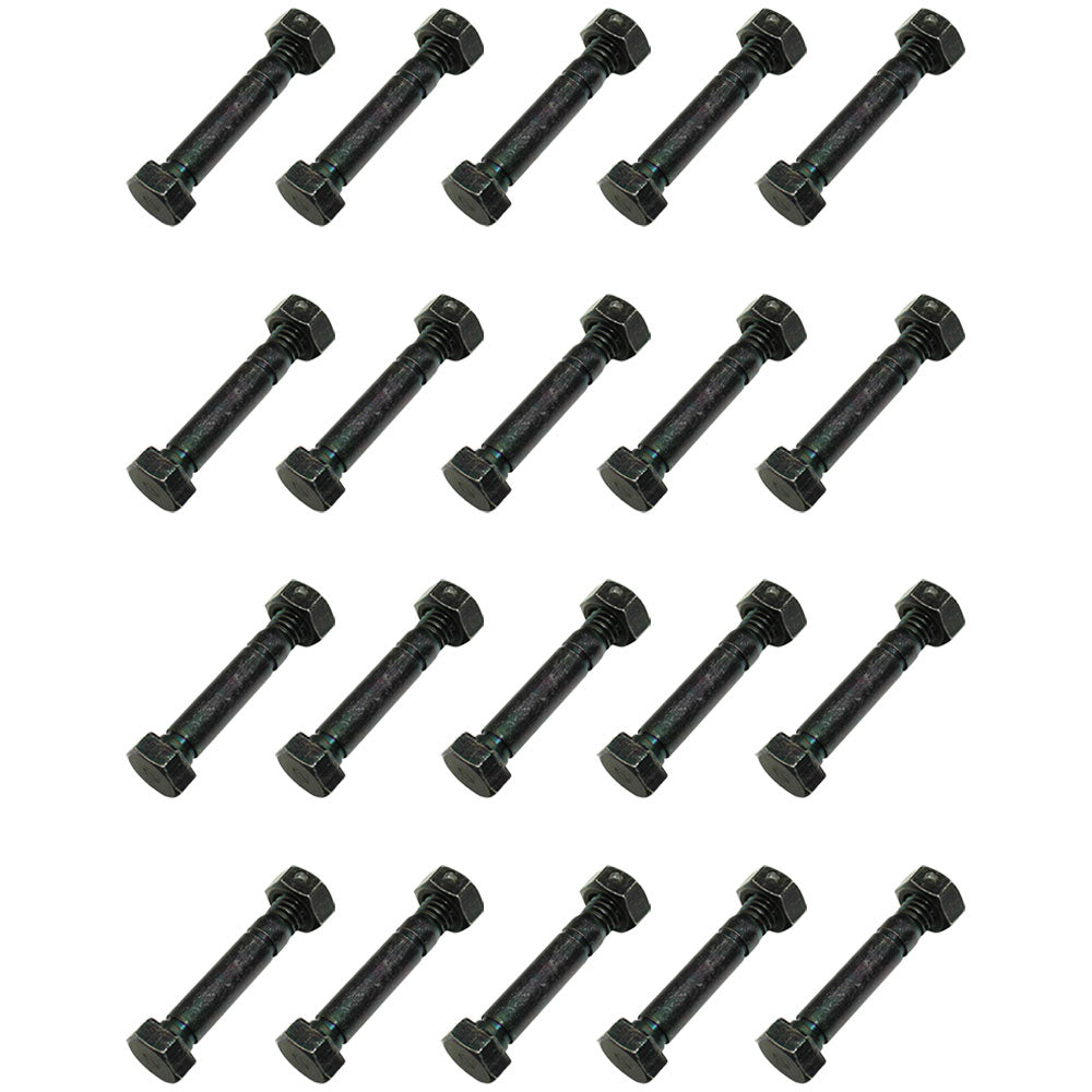 QTY 20: 2" x 5/16" Shear Pin with Nut
 Fits Snapper Replaces 1-3865