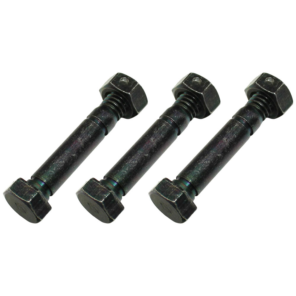 Qty 3: 2" x 5/16" Shear Pin with Nut
 Fits MTD Replaces 0310005P