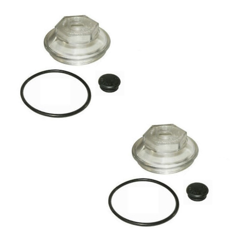 2x Replacement Oil Caps for Dexter 10KHD 12K & 15K 4" threads Trailer Axle 21-36