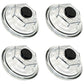 (4) 4" Oil Cap Kit 21-36 fits Dexter 9K 10K 12K 15K Axle Hubs