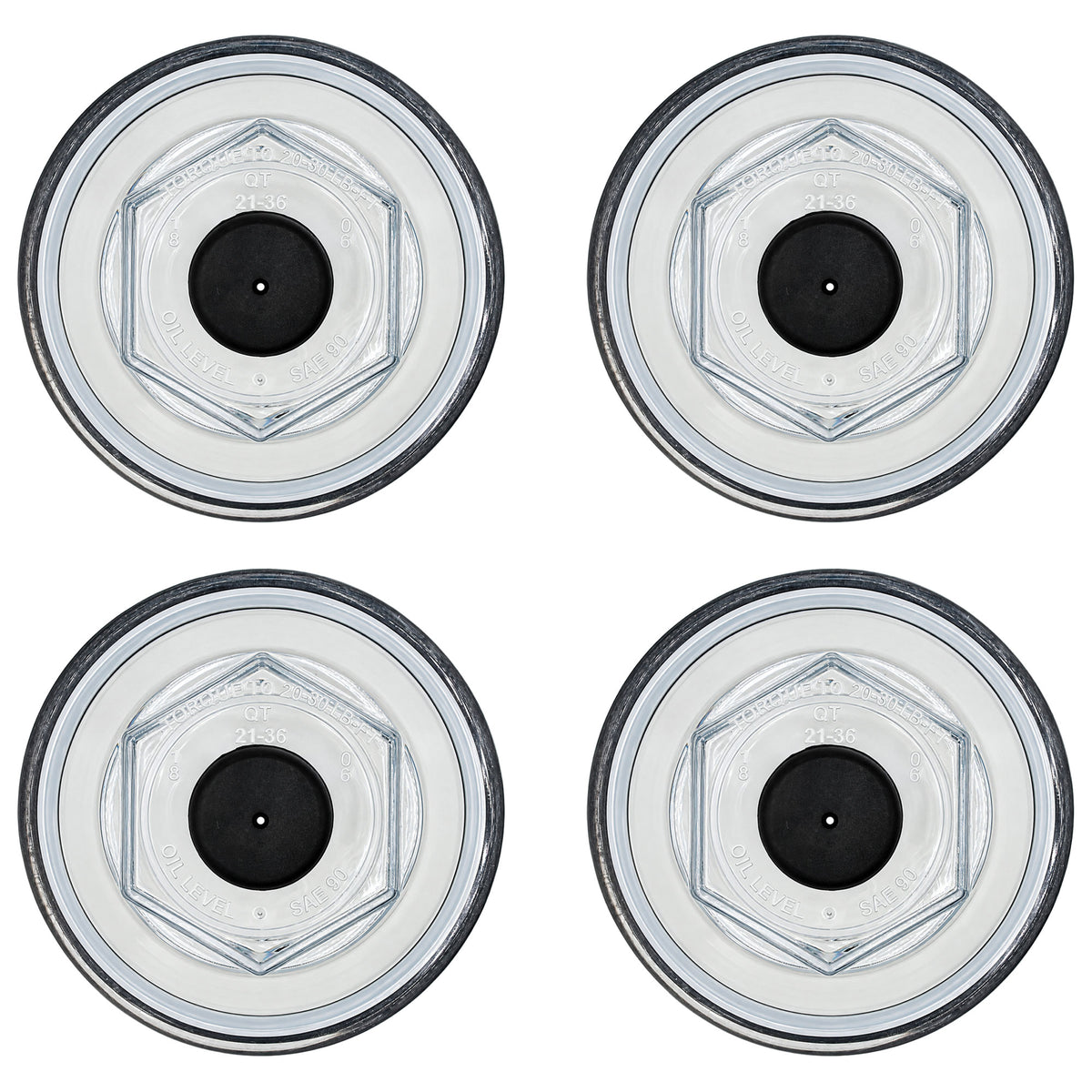 Qty 4: Oil Cap Kit  Fits Universal Products Replaces 21-36