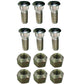 Qty 6: Front Wheel Stud & Wheel Nut Fits Farmtrac Replaces ESL11793