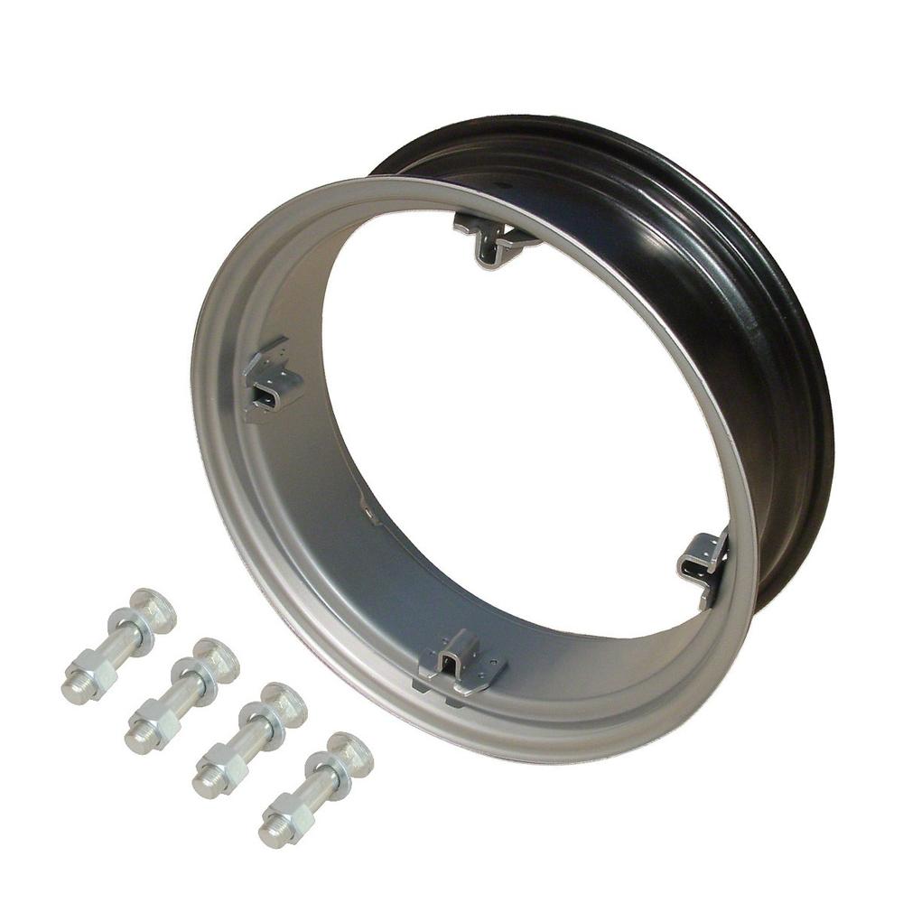 Rear Wheel Rim Fits Kubota 24x10x4 L245 L260P L2250 32240-27650 W/four bolts