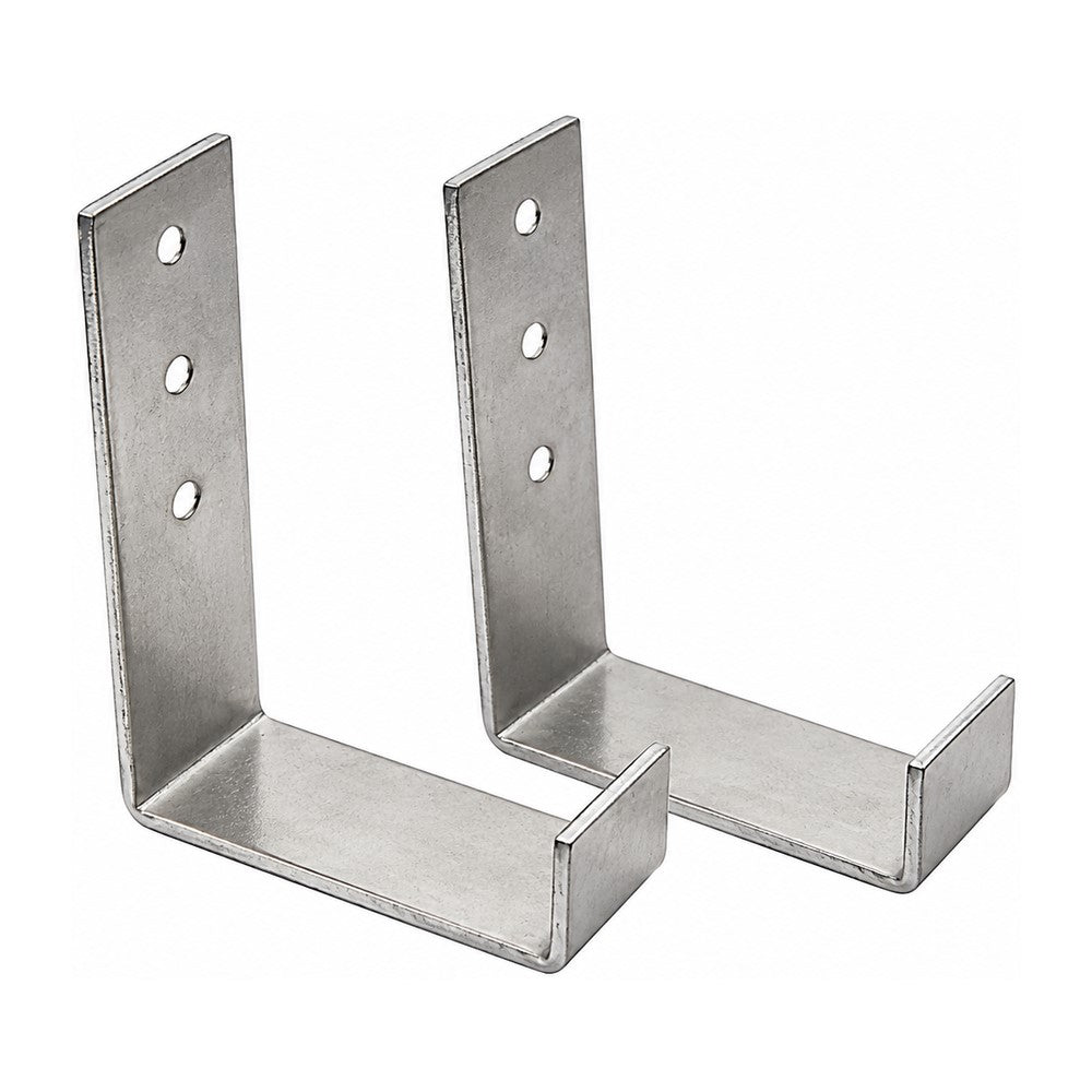 Radiator Aluminum Mounting Kit with Pads for Downflow Muscle Car Radiators
