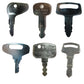 8 Keys Fits Kubota Heavy Equipment Tractor Key Set