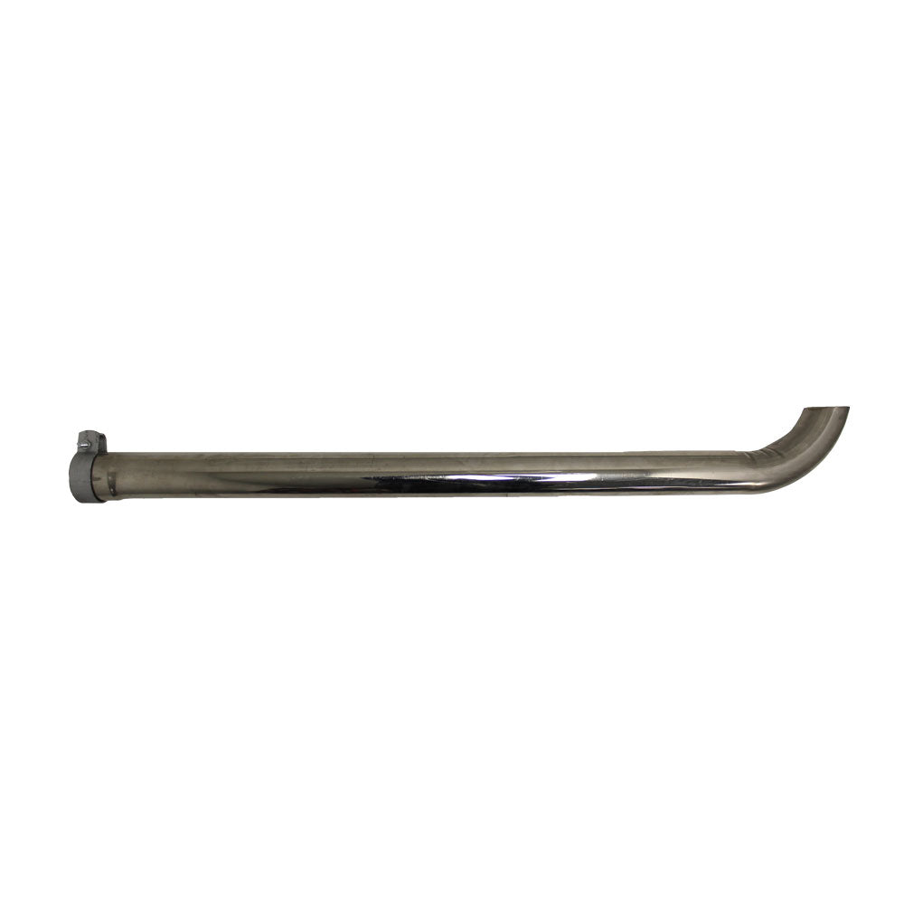 Exhaust Stack - Steel Finish Fits John Deere Replaces L102236-Silver