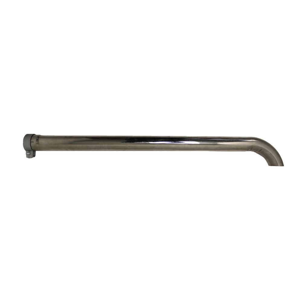 42" x 2-1/2" Curved Steel Exhaust Stack RE70280 Fits John Deere L102236