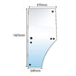 E-L169102 LH Cab Door Glass Fits John Deere 6110M 6115M 6120M 6125M 6130M
